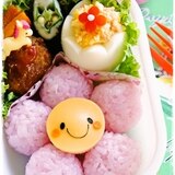 ＊キャラ弁＊　おはなちゃんおにぎり✿